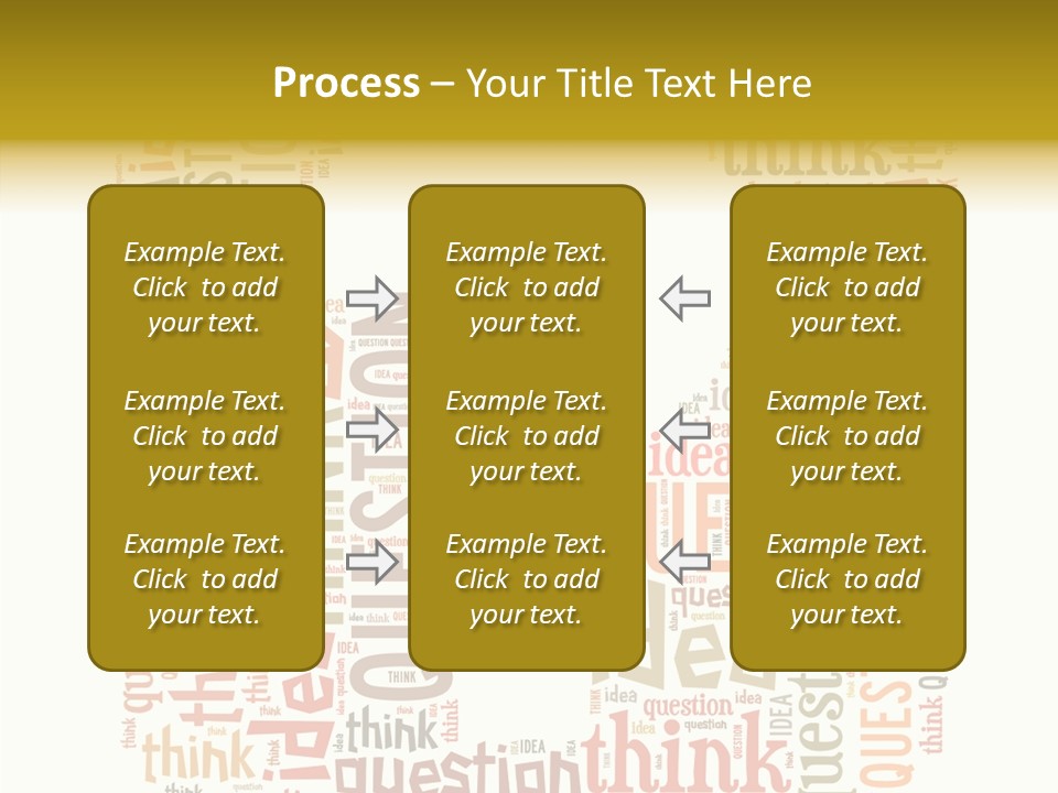 Question Intelligent Abstract PowerPoint Template