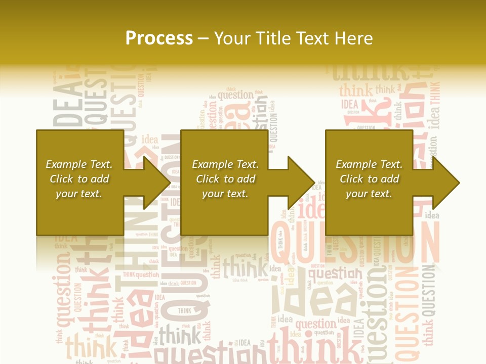 Question Intelligent Abstract PowerPoint Template