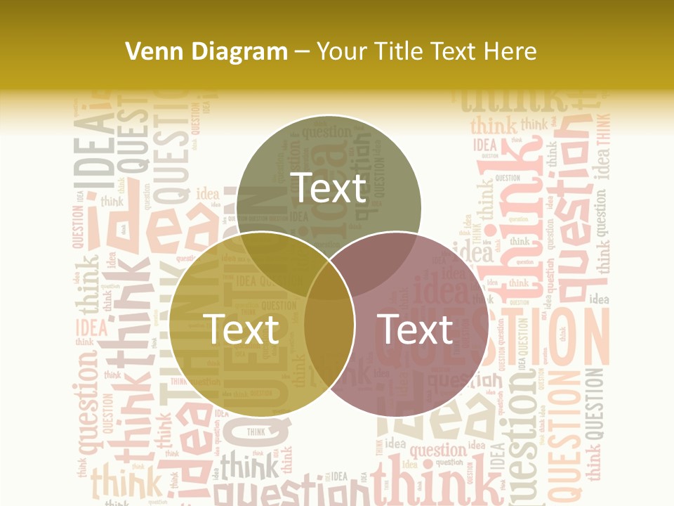 Question Intelligent Abstract PowerPoint Template