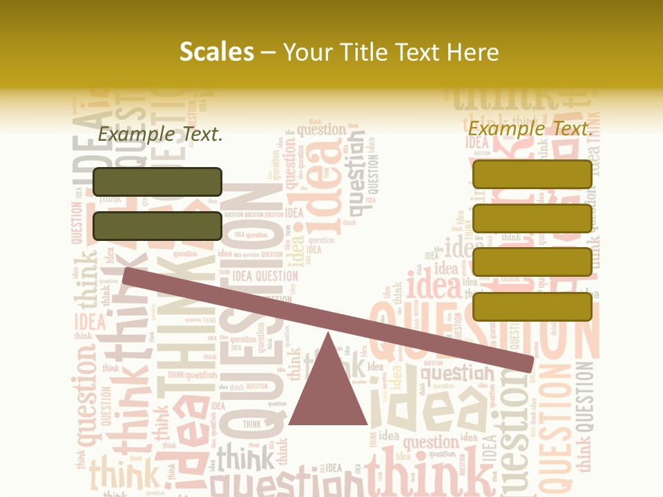 Question Intelligent Abstract PowerPoint Template