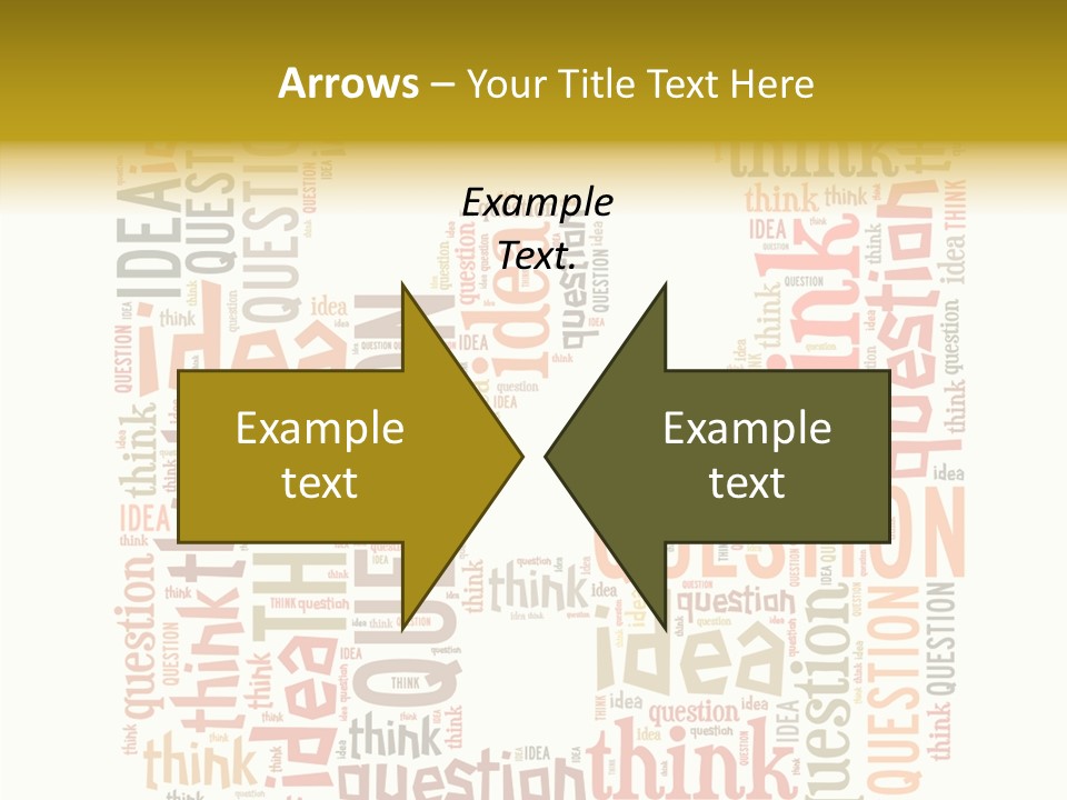 Question Intelligent Abstract PowerPoint Template