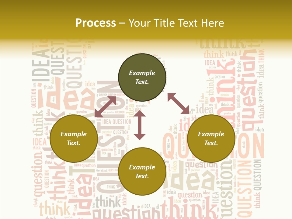 Question Intelligent Abstract PowerPoint Template