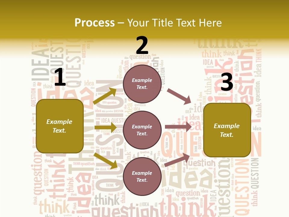 Question Intelligent Abstract PowerPoint Template