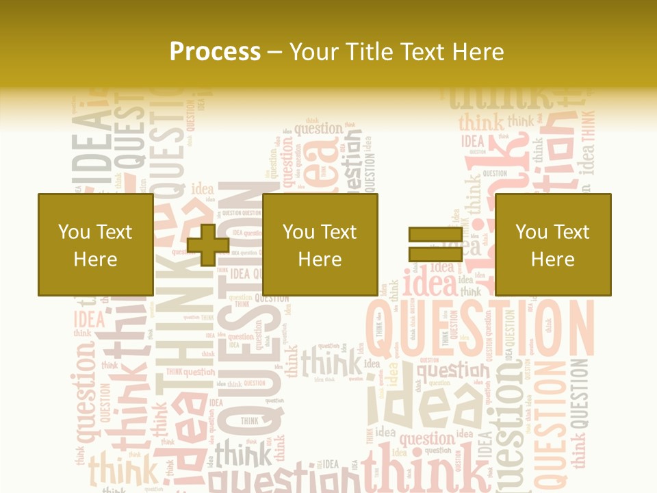 Question Intelligent Abstract PowerPoint Template