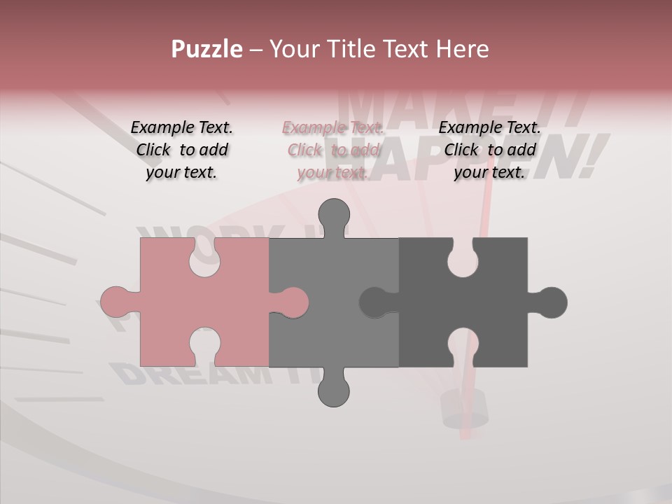 Encourage Motivational Success PowerPoint Template