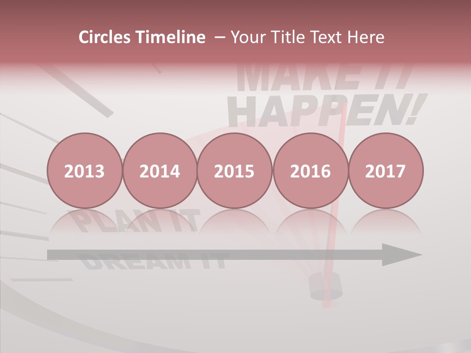 Encourage Motivational Success PowerPoint Template