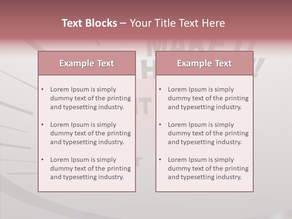 Encourage Motivational Success PowerPoint Template