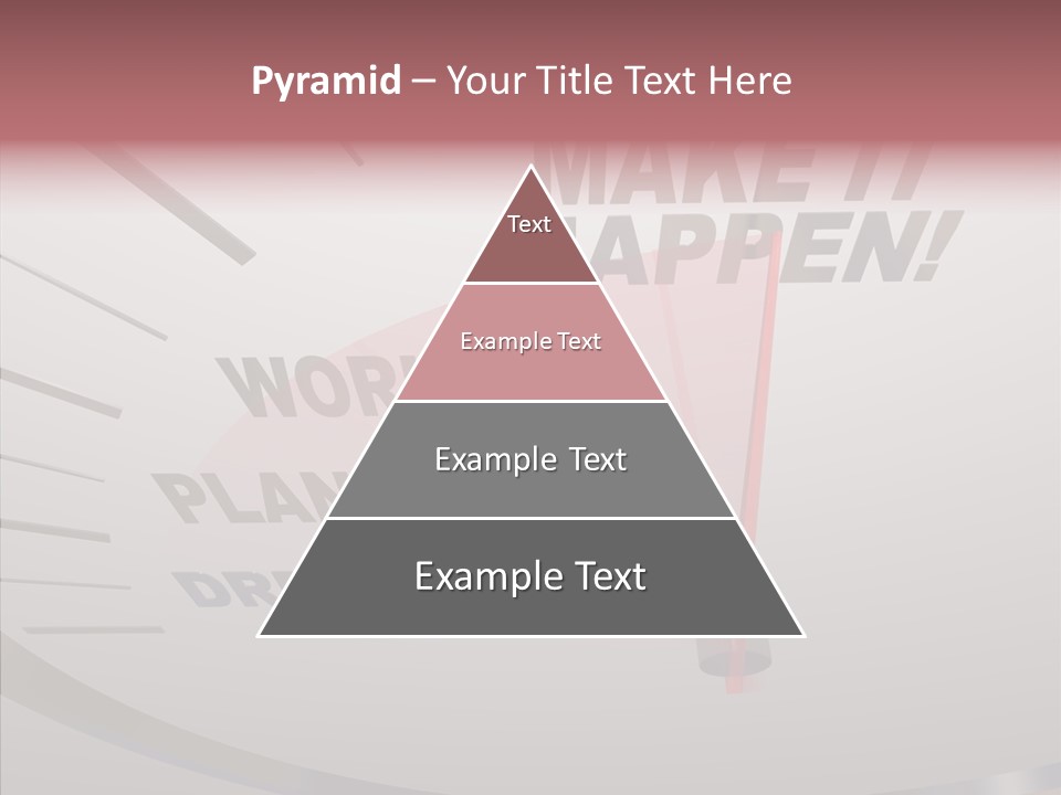 Encourage Motivational Success PowerPoint Template