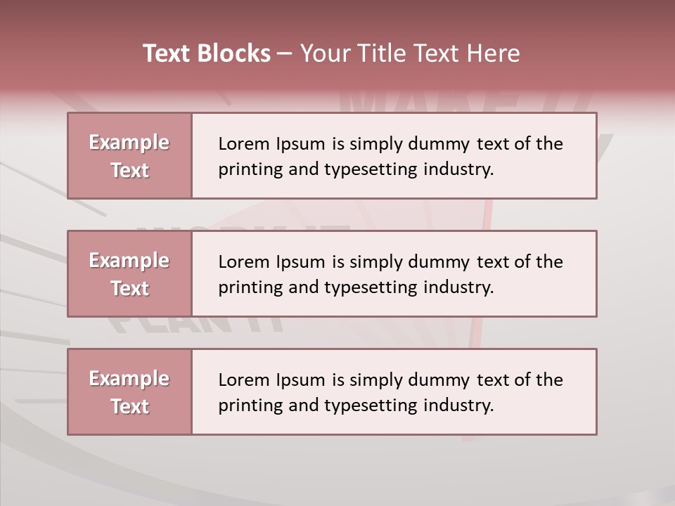 Encourage Motivational Success PowerPoint Template