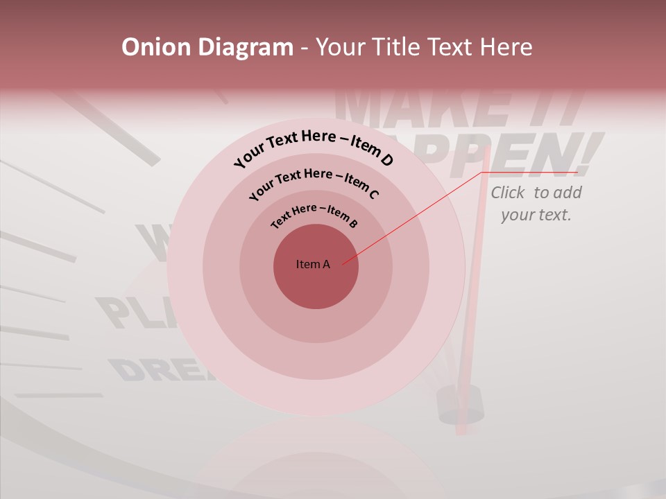 Encourage Motivational Success PowerPoint Template