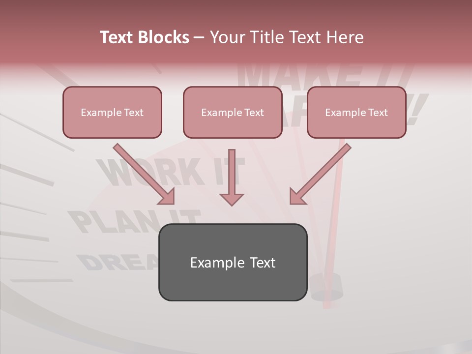 Encourage Motivational Success PowerPoint Template