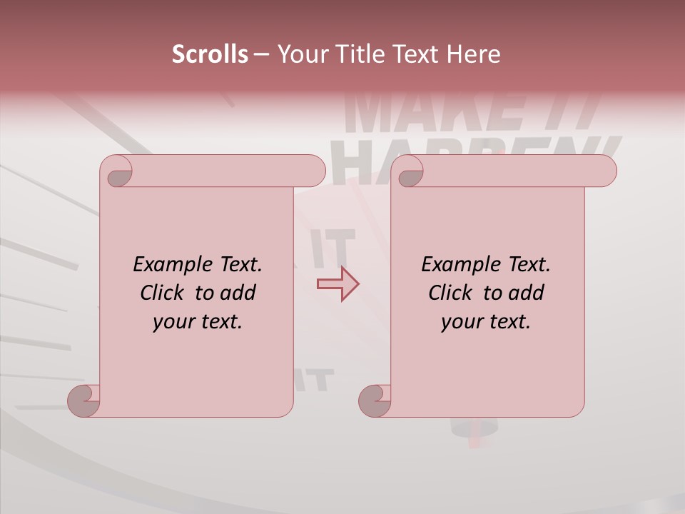Encourage Motivational Success PowerPoint Template