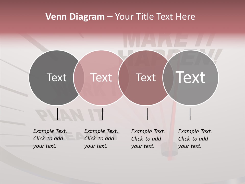 Encourage Motivational Success PowerPoint Template