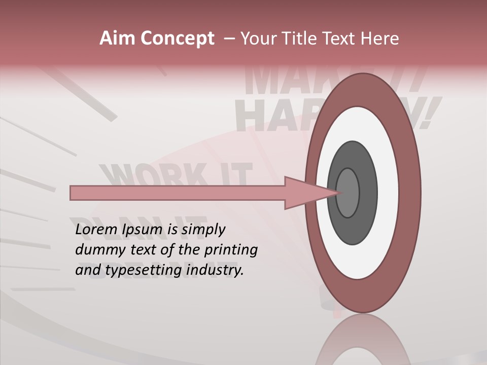 Encourage Motivational Success PowerPoint Template