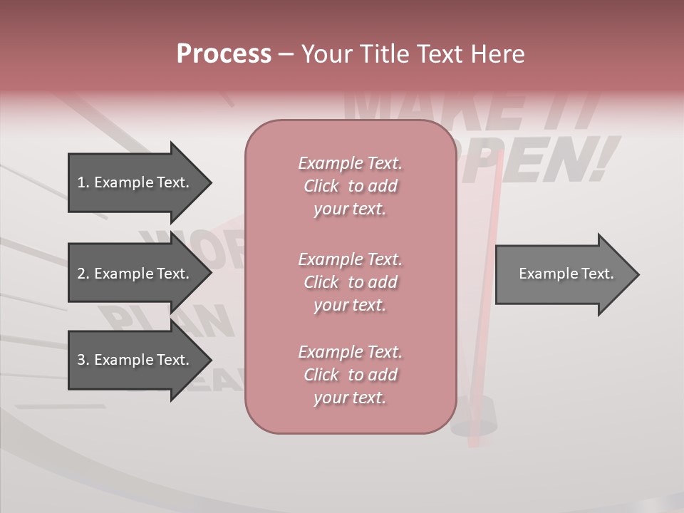 Encourage Motivational Success PowerPoint Template