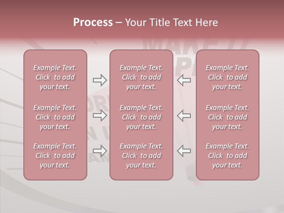 Encourage Motivational Success PowerPoint Template