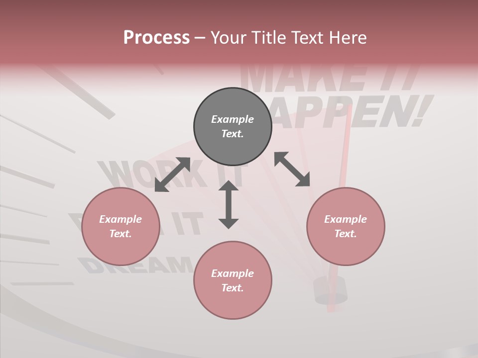 Encourage Motivational Success PowerPoint Template