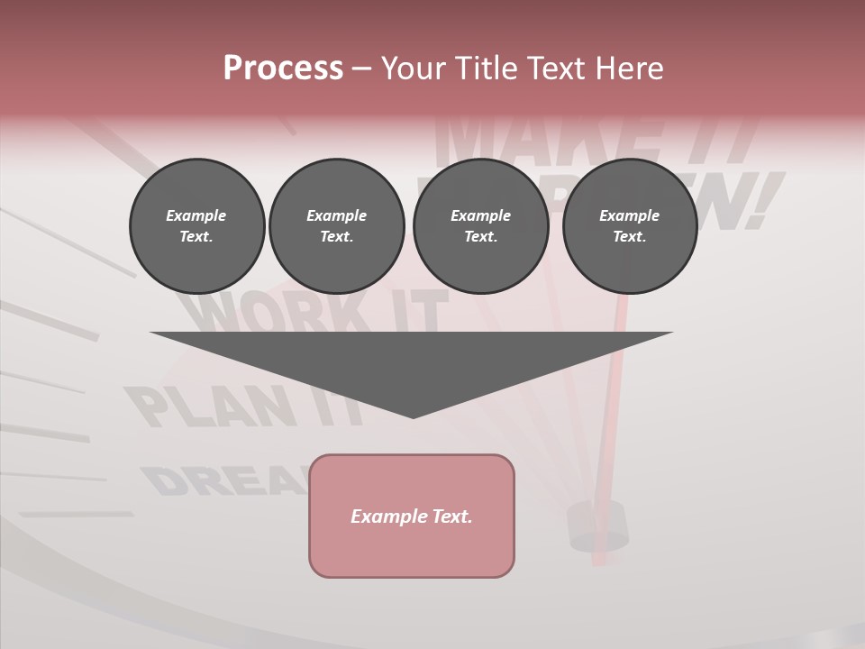 Encourage Motivational Success PowerPoint Template