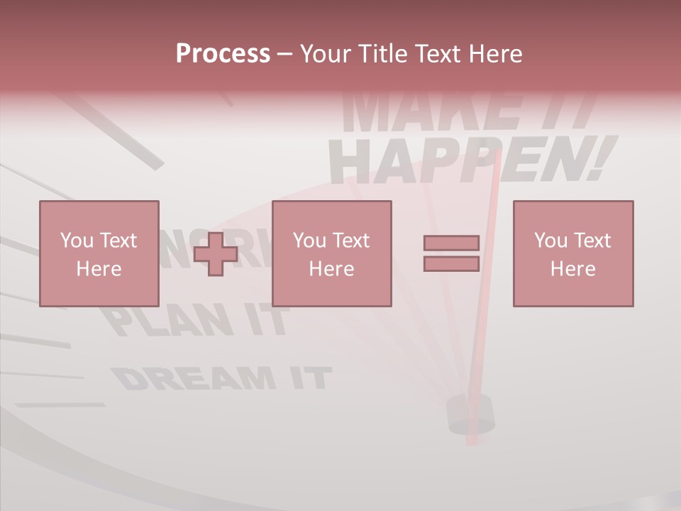 Encourage Motivational Success PowerPoint Template