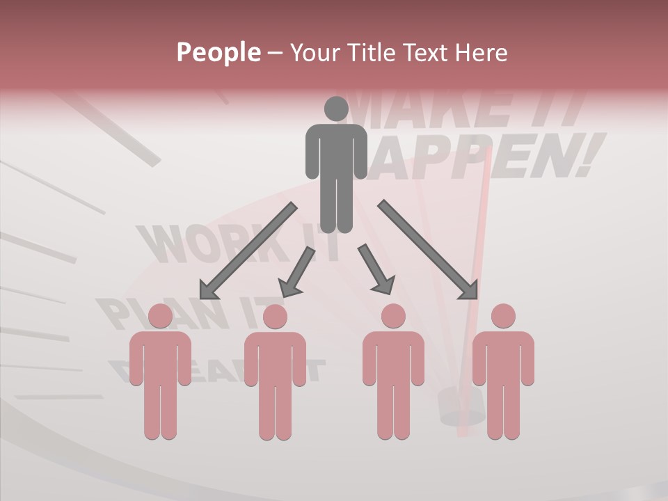 Encourage Motivational Success PowerPoint Template