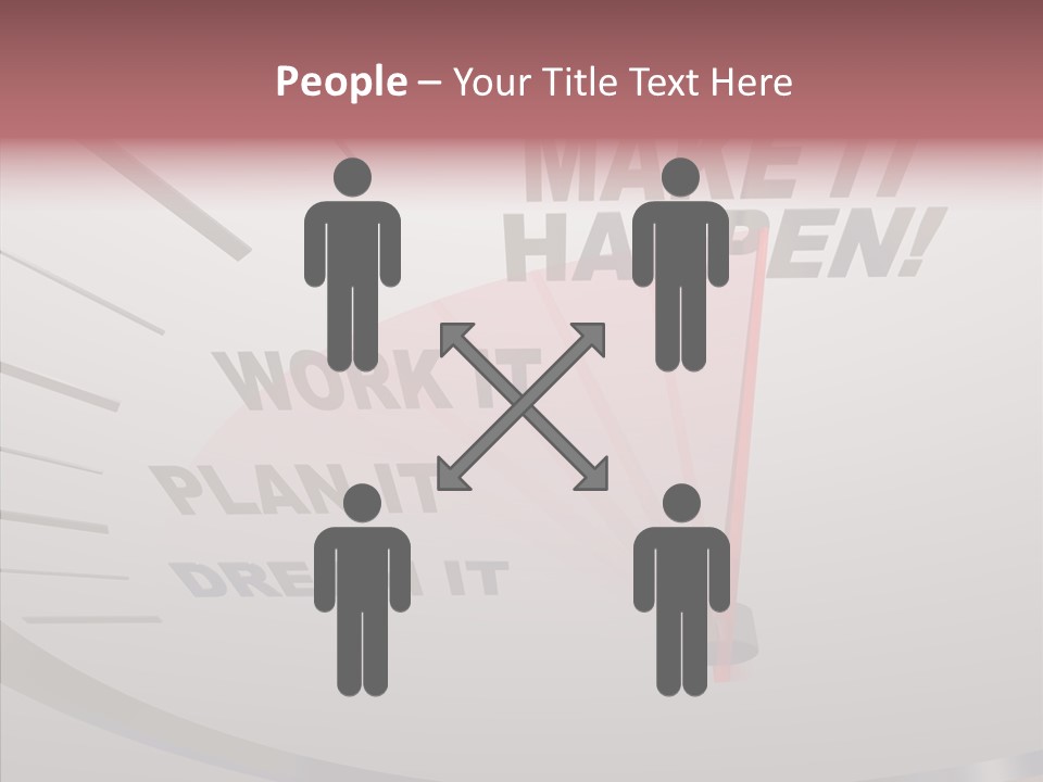 Encourage Motivational Success PowerPoint Template