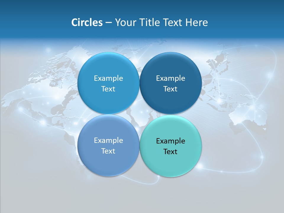 Concept Continent Globe PowerPoint Template