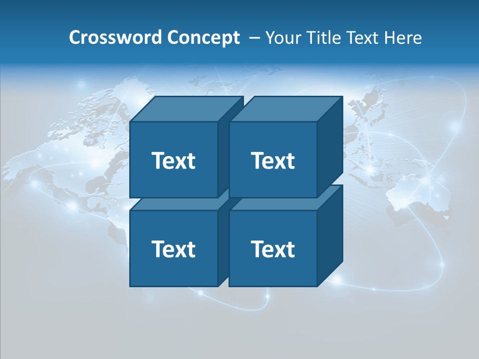 Concept Continent Globe PowerPoint Template