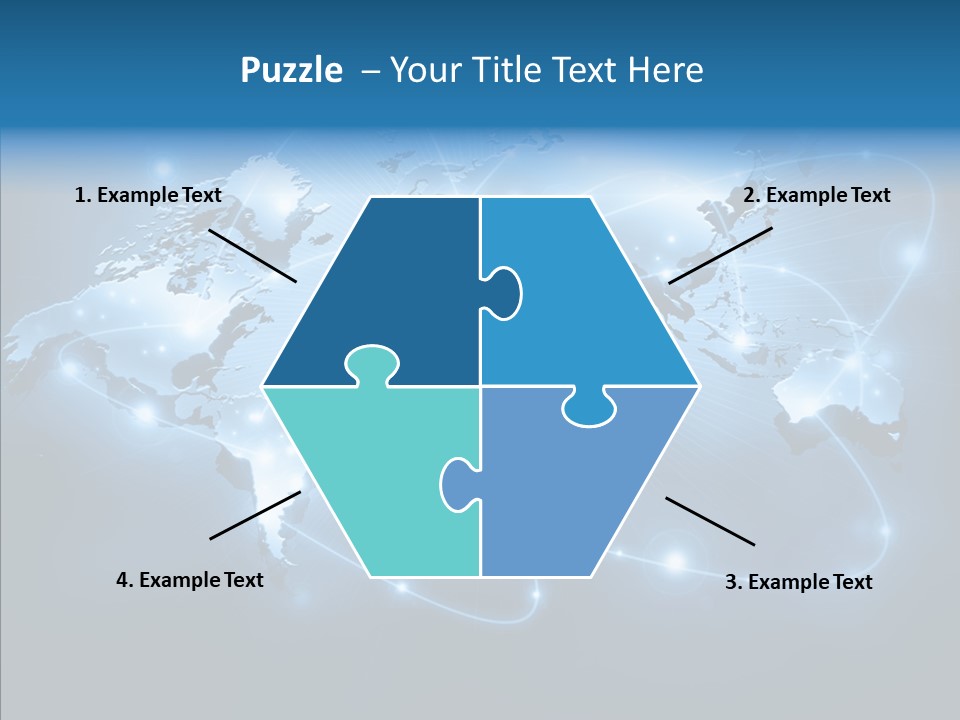 Concept Continent Globe PowerPoint Template