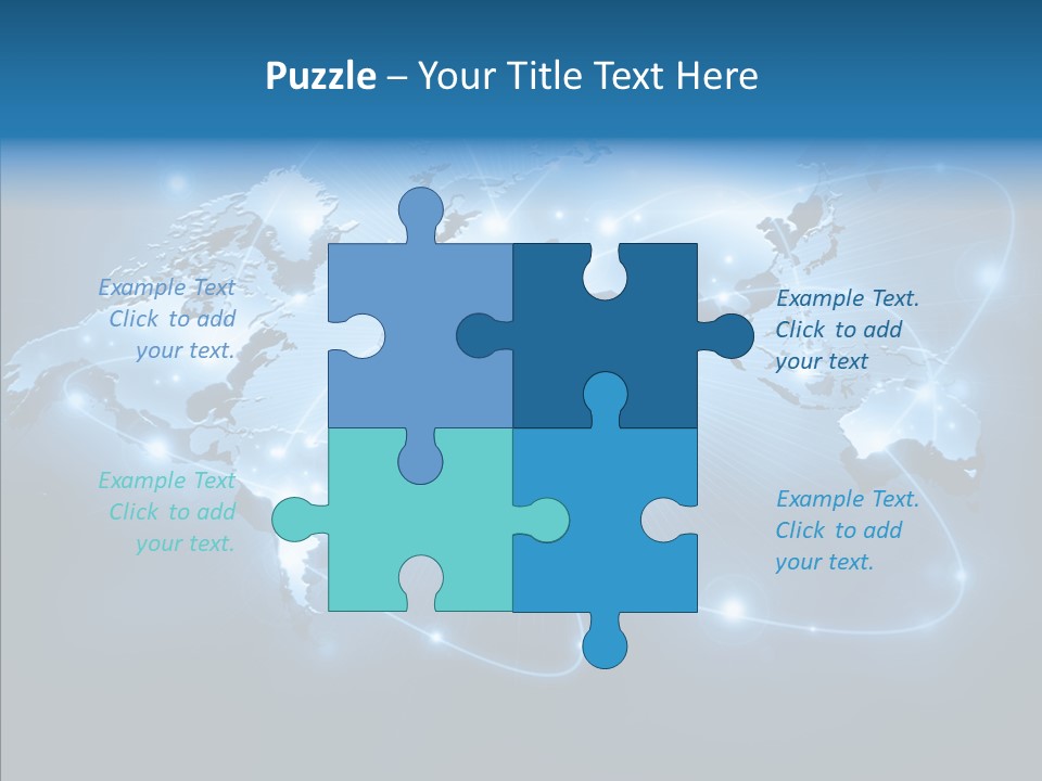 Concept Continent Globe PowerPoint Template