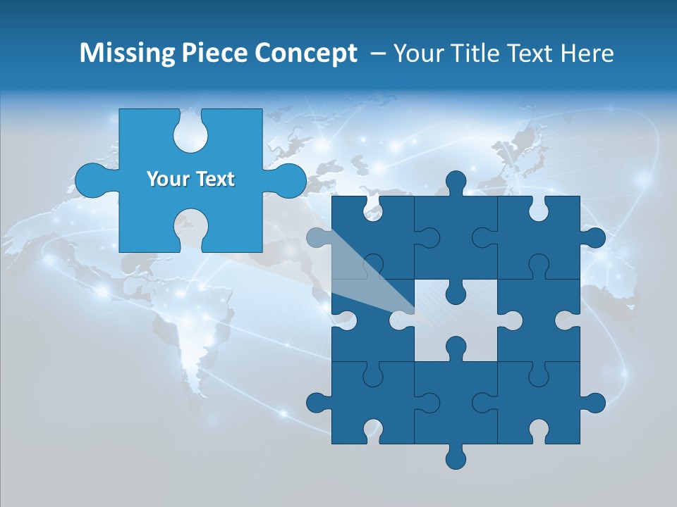 Concept Continent Globe PowerPoint Template
