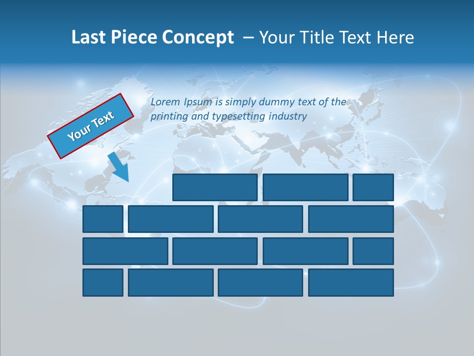 Concept Continent Globe PowerPoint Template
