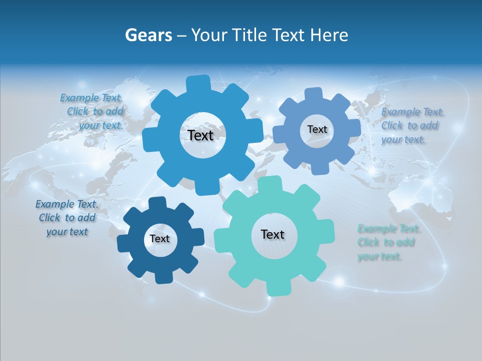 Concept Continent Globe PowerPoint Template
