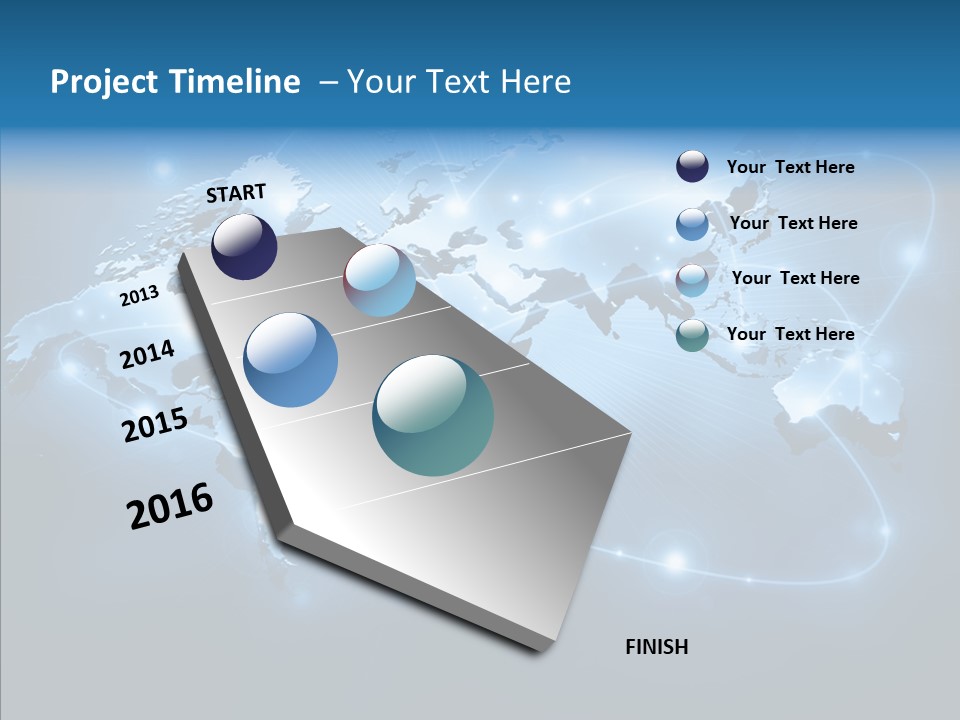 Concept Continent Globe PowerPoint Template