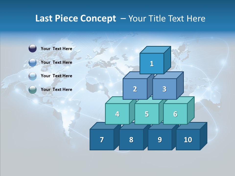 Concept Continent Globe PowerPoint Template