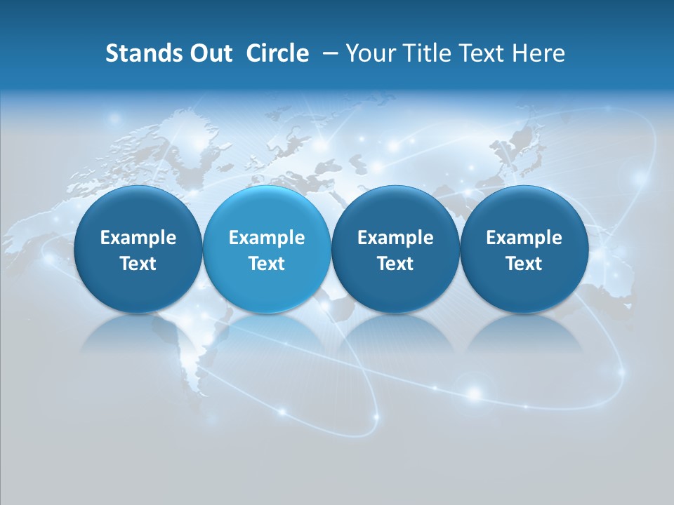 Concept Continent Globe PowerPoint Template