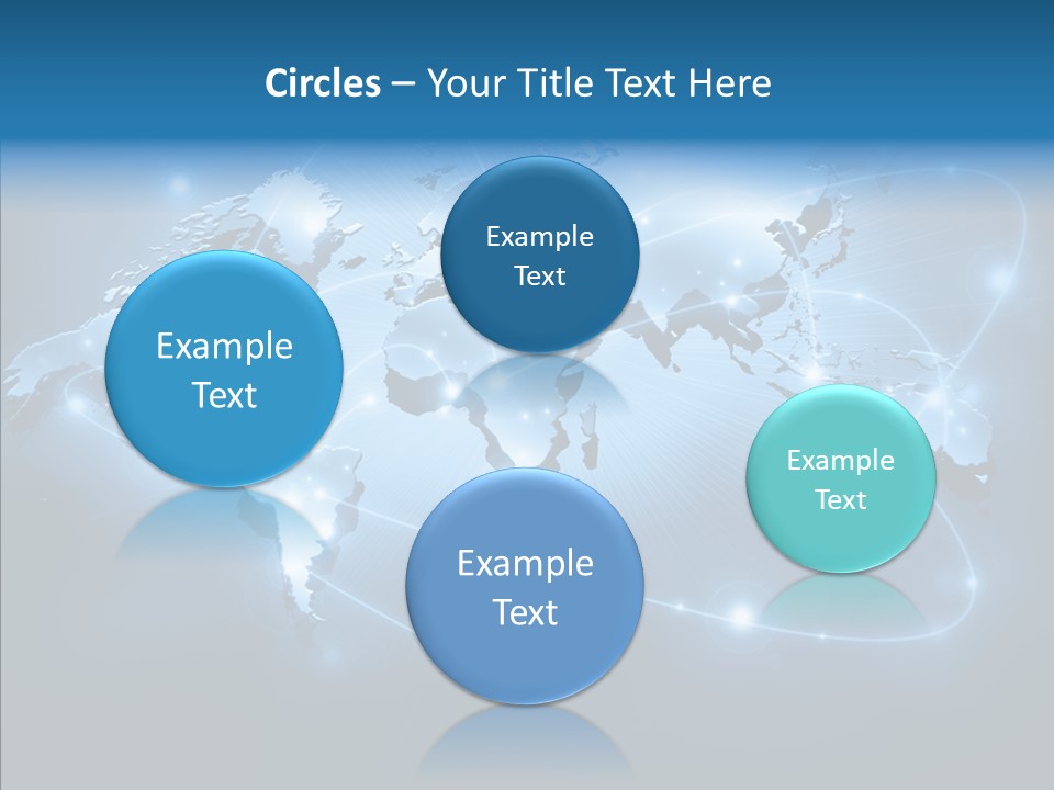 Concept Continent Globe PowerPoint Template