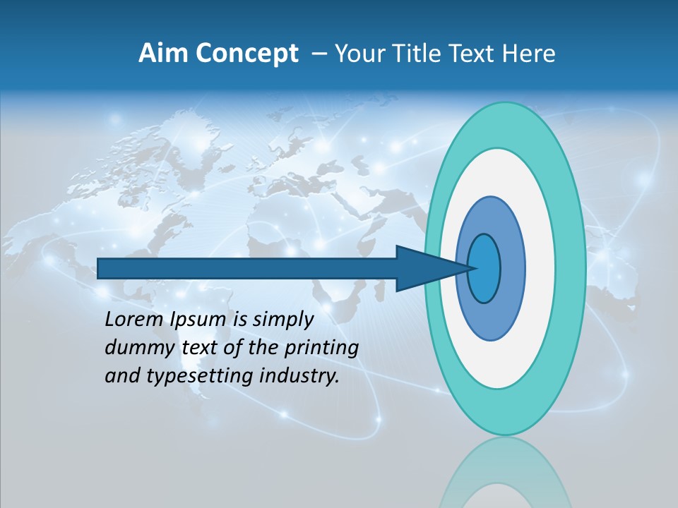 Concept Continent Globe PowerPoint Template