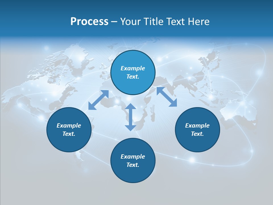 Concept Continent Globe PowerPoint Template