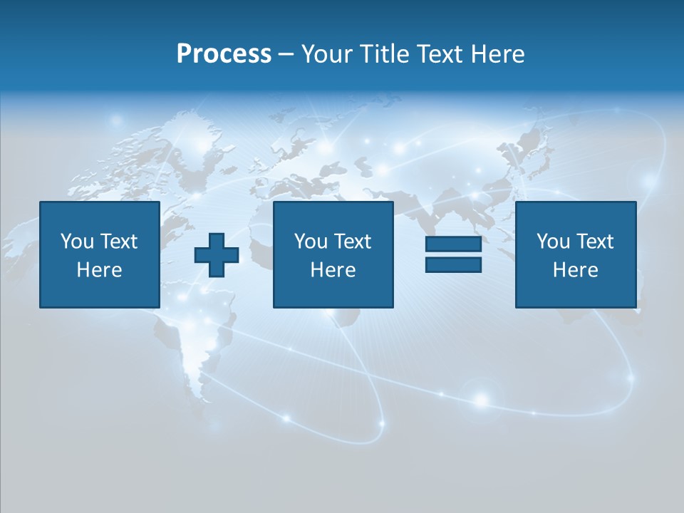 Concept Continent Globe PowerPoint Template