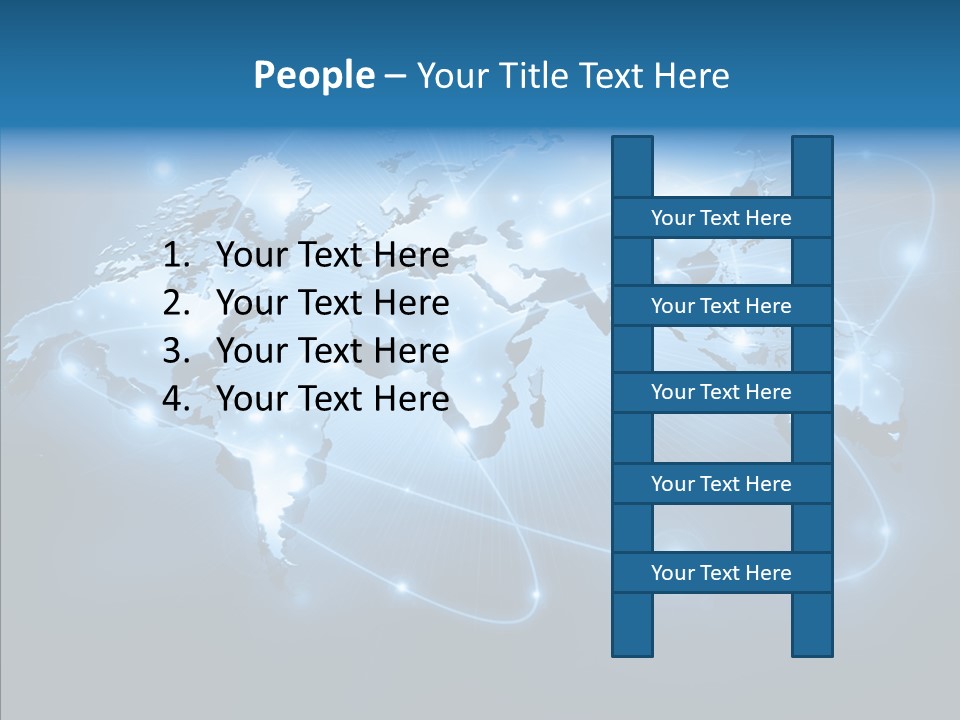 Concept Continent Globe PowerPoint Template