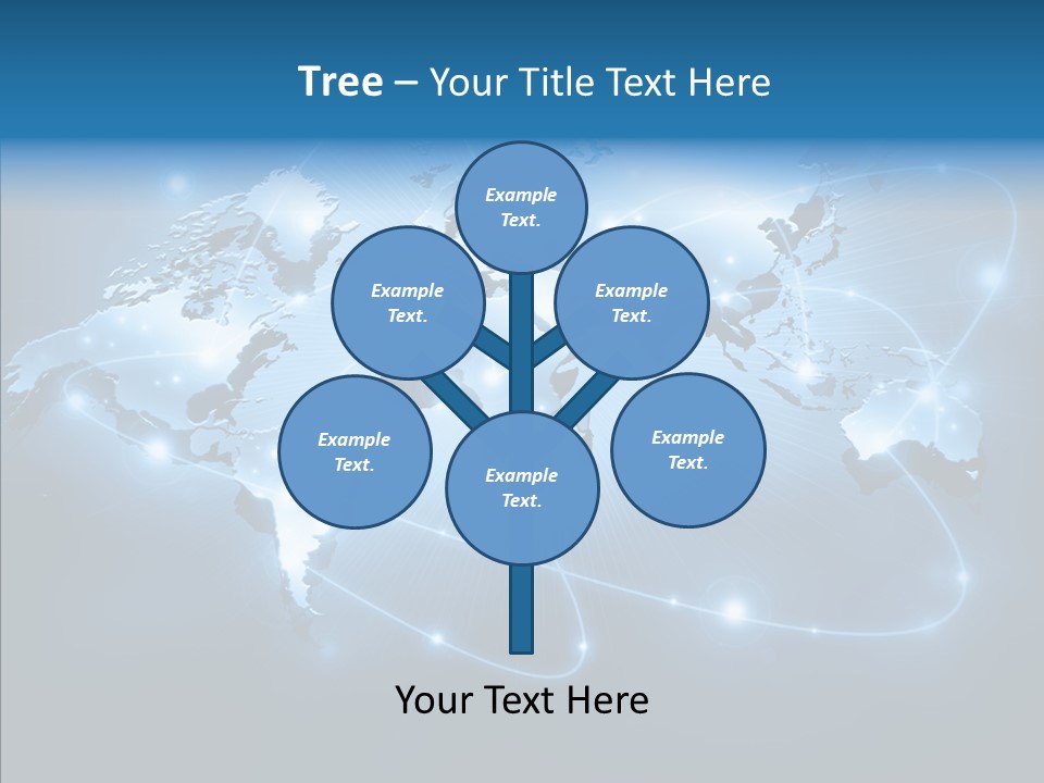 Concept Continent Globe PowerPoint Template