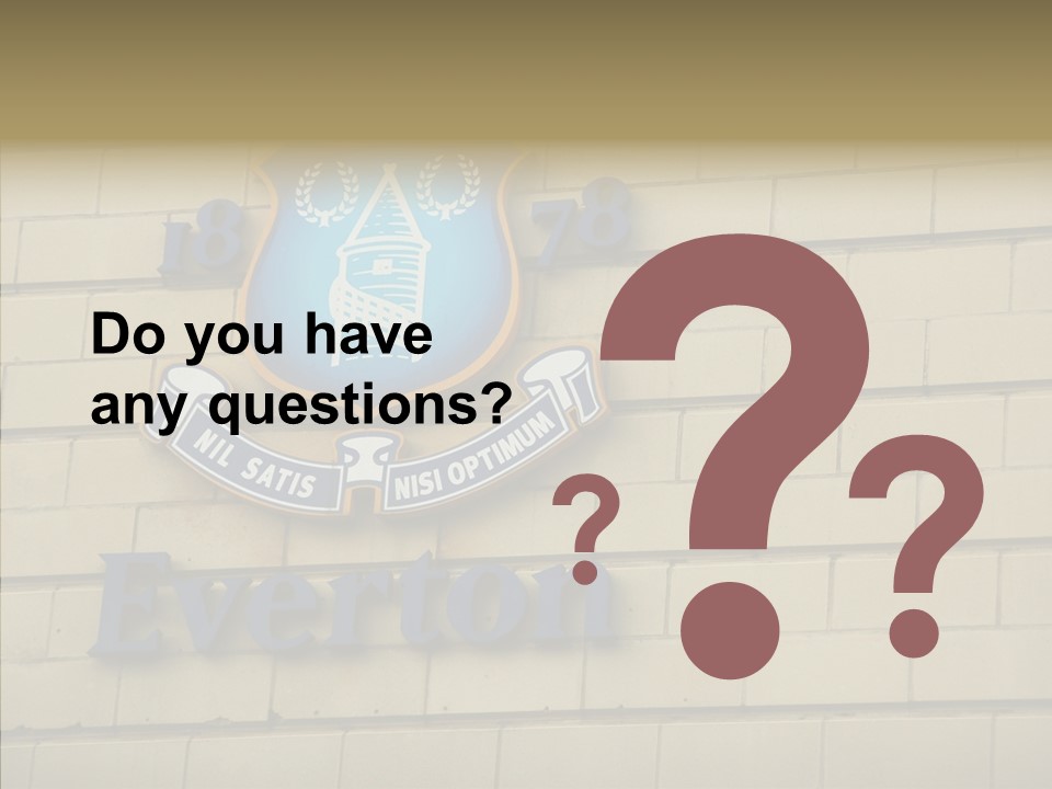 Night Utd Frank PowerPoint Template