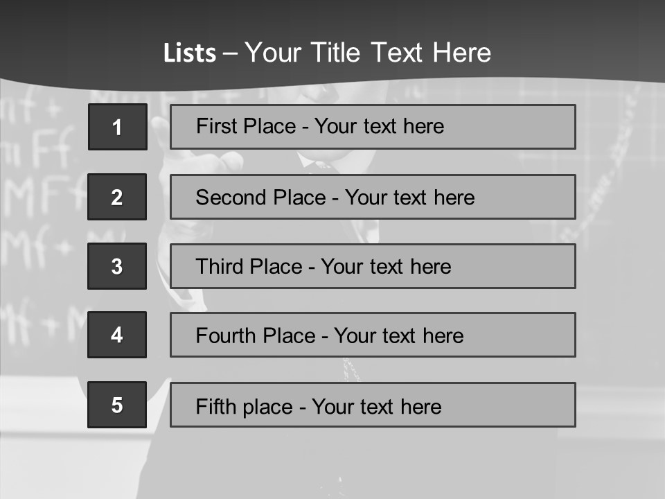 Portrait Vertical Teach PowerPoint Template