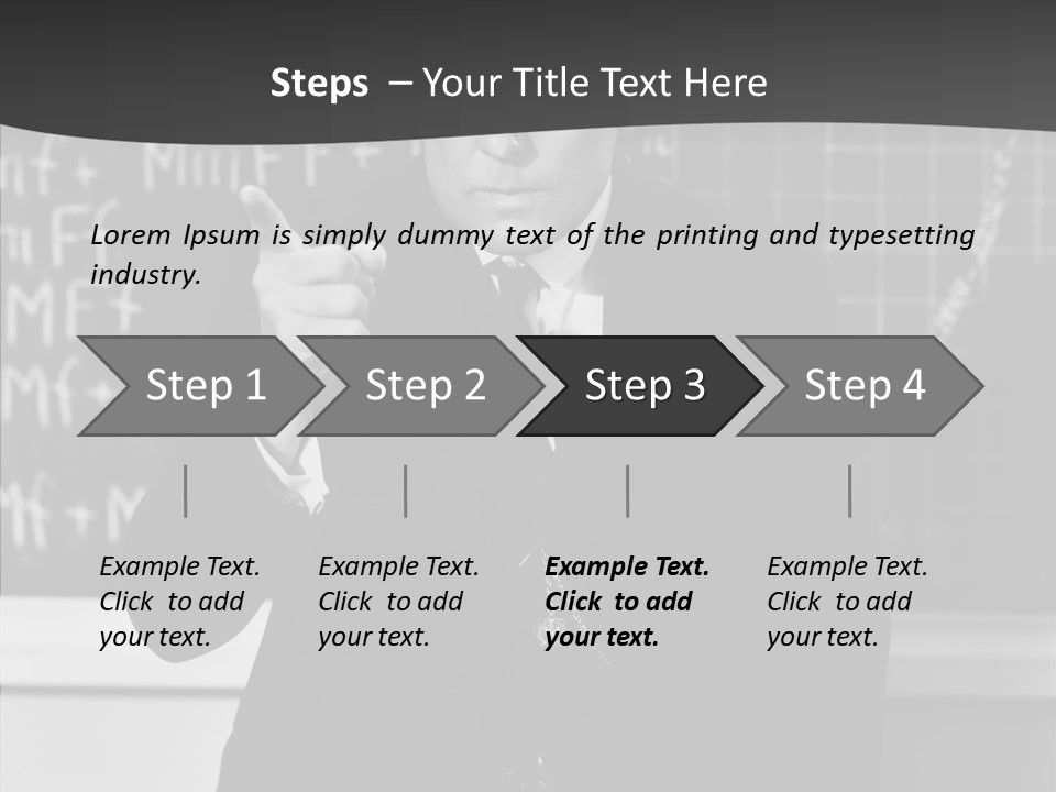 Portrait Vertical Teach PowerPoint Template