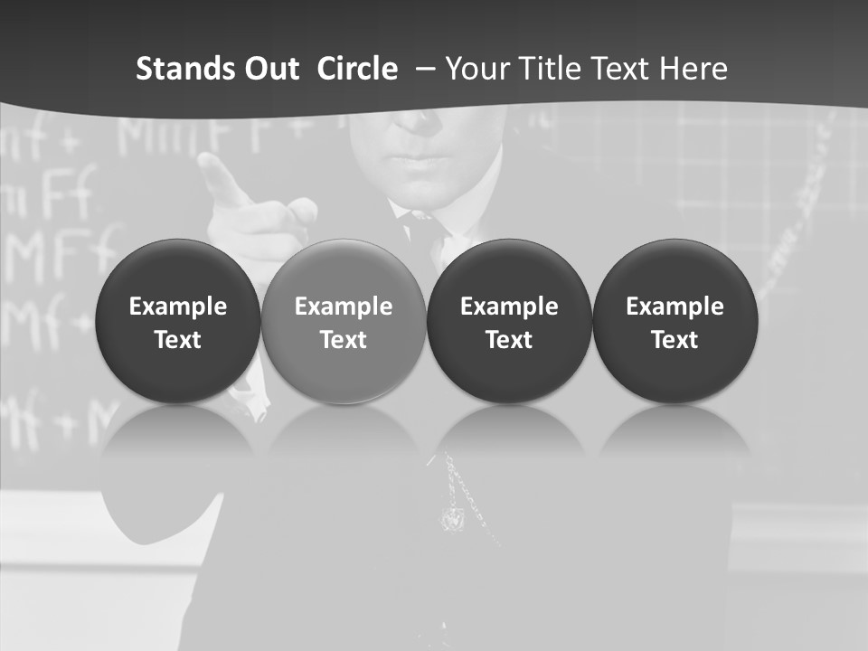 Portrait Vertical Teach PowerPoint Template