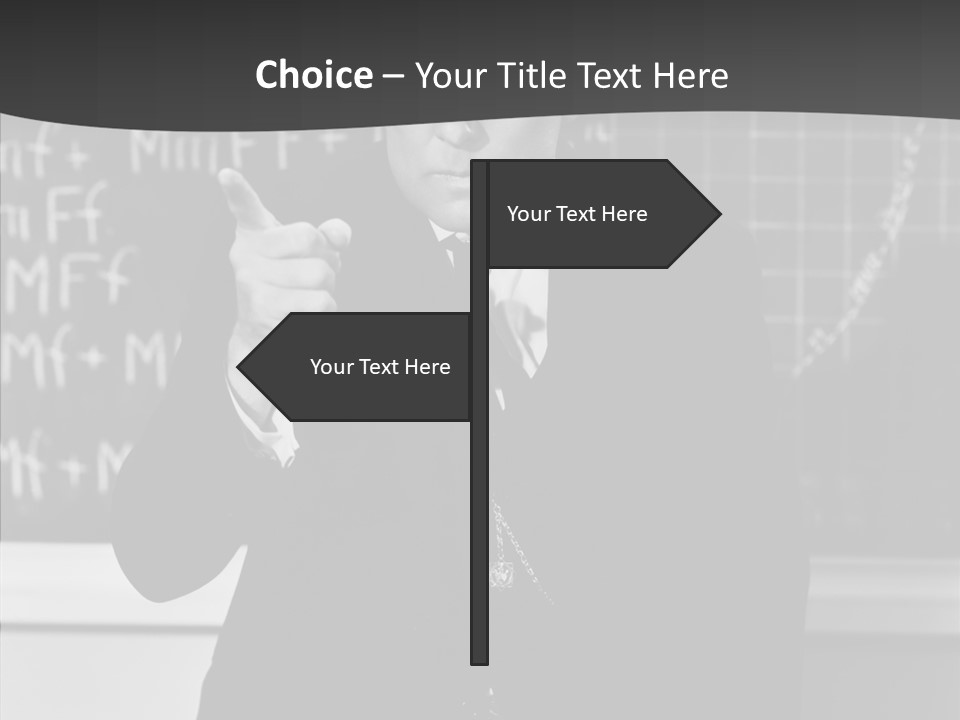 Portrait Vertical Teach PowerPoint Template