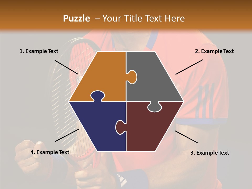 Player Competition Win PowerPoint Template