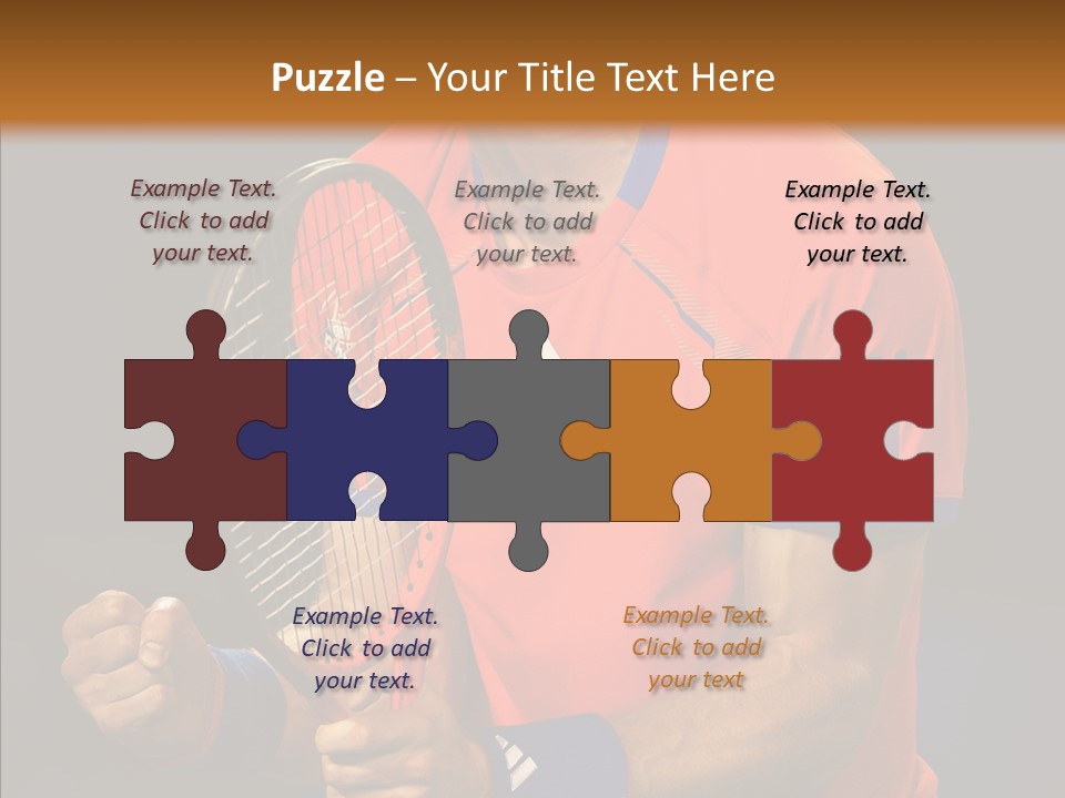 Player Competition Win PowerPoint Template