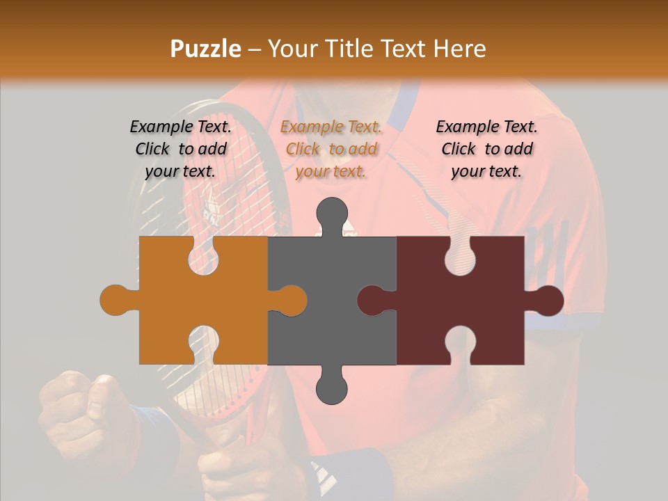 Player Competition Win PowerPoint Template
