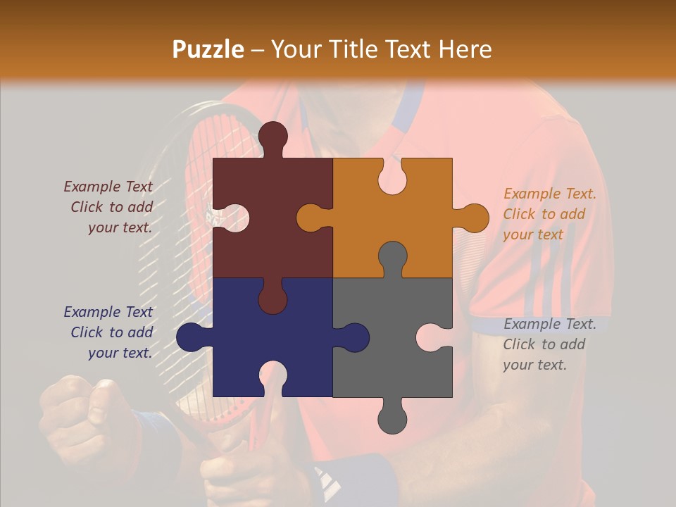 Player Competition Win PowerPoint Template
